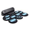Electronic Drum Pad Hand Rolled Drum Pad Double Speakers Rechargeable Silicone Roll Up Drum Pad