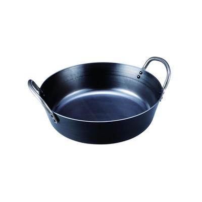 Kanda Kanda Iron 36cm Made In Tempura Commercial Use 002176 Pot, Deep-Fried Pot, Iron, (8.2L), Japan, Deep-Fried Pot, Pot, Tempura,