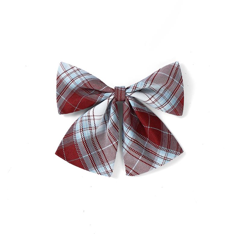 Unisex Plaid Bowtie Women Girls Necktie Butterfly Bowknot Check Bow Ties Cravats Feminine Bowties  Uniform School Accessories