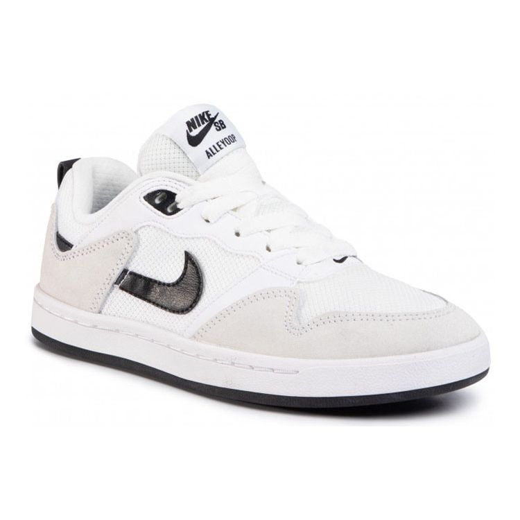 Nike  Alleyoop SB White Black Women Sneakers CQ0369-100
