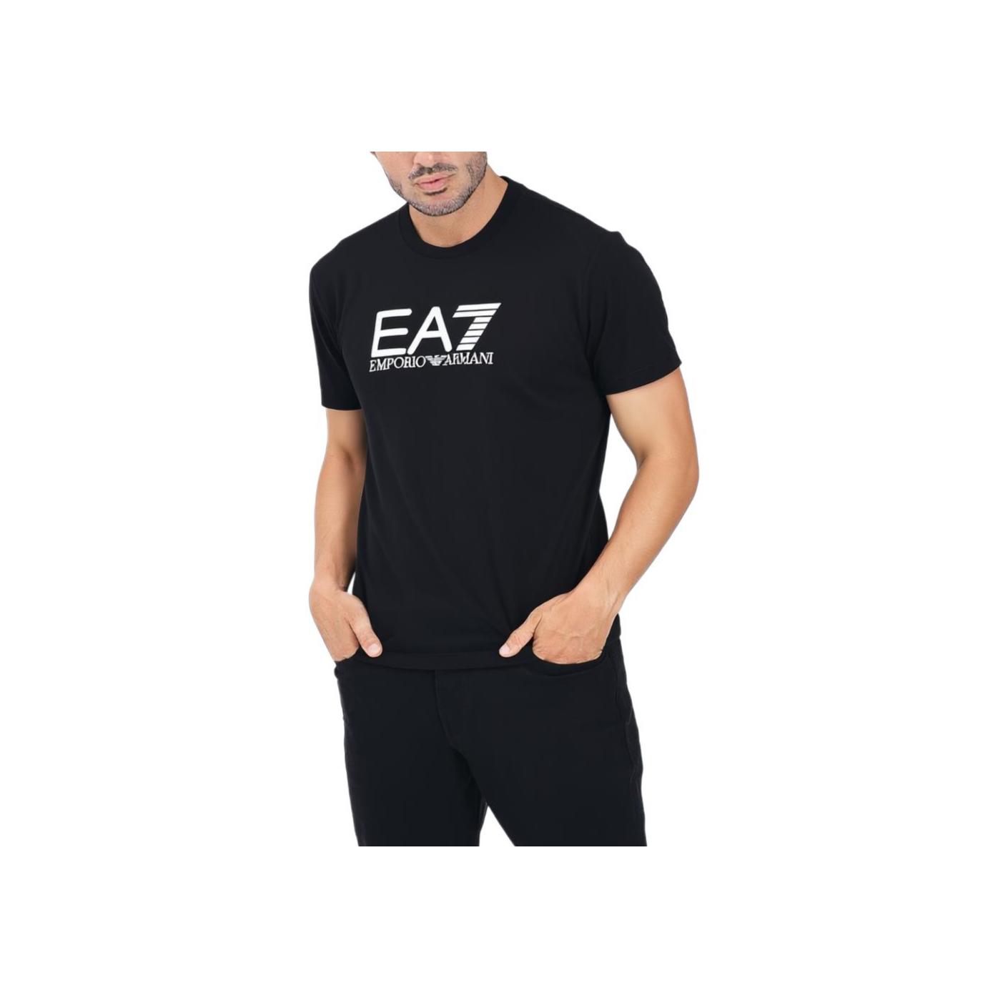 

Emporio Armani EA7 Logo Print Slim Fit T-Shirt Men tops 7M000898-AF10375-MC317 XL