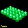 12-1Pcs Colorful LED Candles Battery Operated Flameless Tealight Fake Candles Lamp Wedding Birthday Party Home Decoration Lights