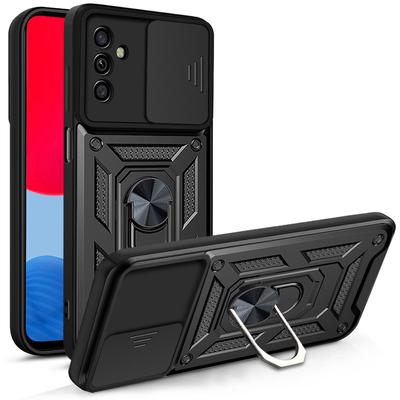 For Samsung M56 Case Galaxy M54 Cover Galaxy M55 S M35 M34 Magnetic Ring Holder Armor Phone Case Slide Camera Protect Back Cover