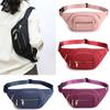 Versatile Solid Colored Nylon Crossbody Bag Single Shoulder Minimalist Women's Bag