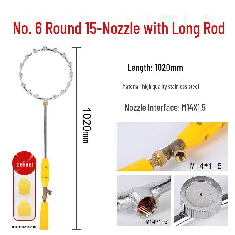 Stainless Steel Electric Sprayer Nozzle Kit