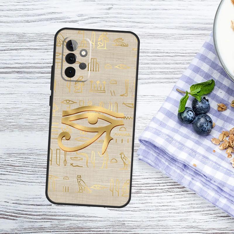 Eye of Horus Egypt Case For Samsung Galaxy A52 A53 A16 A26 A36 A56 A55 A35 A15 A32 A12 A33 A13 A14 A34 A54 A17