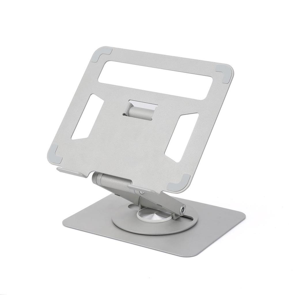 Adjustable Rotating Laptop Stand with Double-Layer Foldable Design