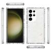 For Samsung Galaxy S25 Ultra/S24 Ultra Case Acrylic TPU Clear Phone Cover with Laser-printed Film