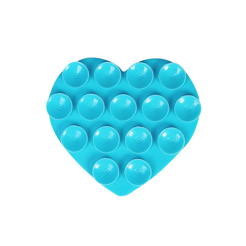 Heart and Fruit Shape Silicone Suction Cup Phone Holder