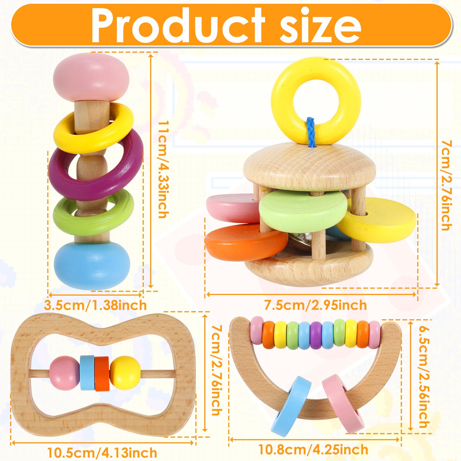 

4/6 шт. Милые игрушки-кролики Натуральная деревянная жевательная игрушка для хомяков Безопасная интерактивная игрушка для кроликов для хомяков Мелких питомцев Игрушка для коренных зубов Принадлежности