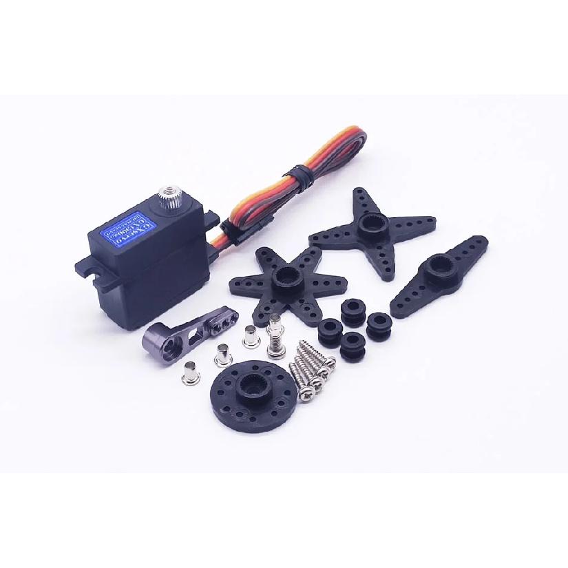GXServo GX1306MG 4kg 17g 6.0v High Speed Digital Metal Gears Mini Servo For RC Car Fix-Wing Boat Robot Arm WPL Model Parts