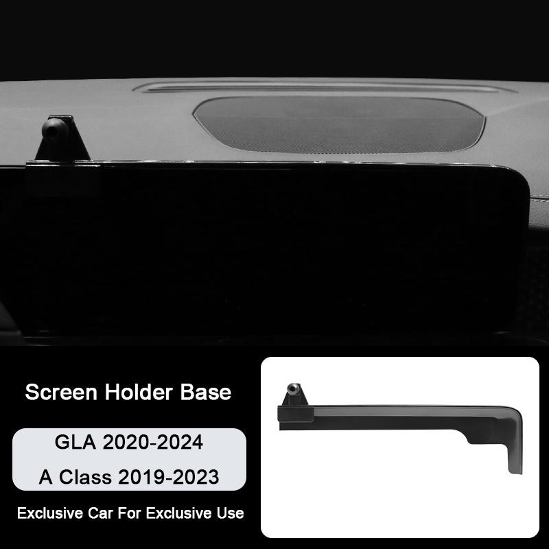 

For Mercedes Benz GLA X156 GLB X247 A Class W177 EQB - 2024 Car Phone Holder Wireless Charger Screen Fiexd Bracket Base-GLA A