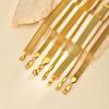 Stainless Steel 18K Gold Plated Bracelet for Women, Adjustable Weaving Mesh Chain, Exquisite Jewelry Gift
