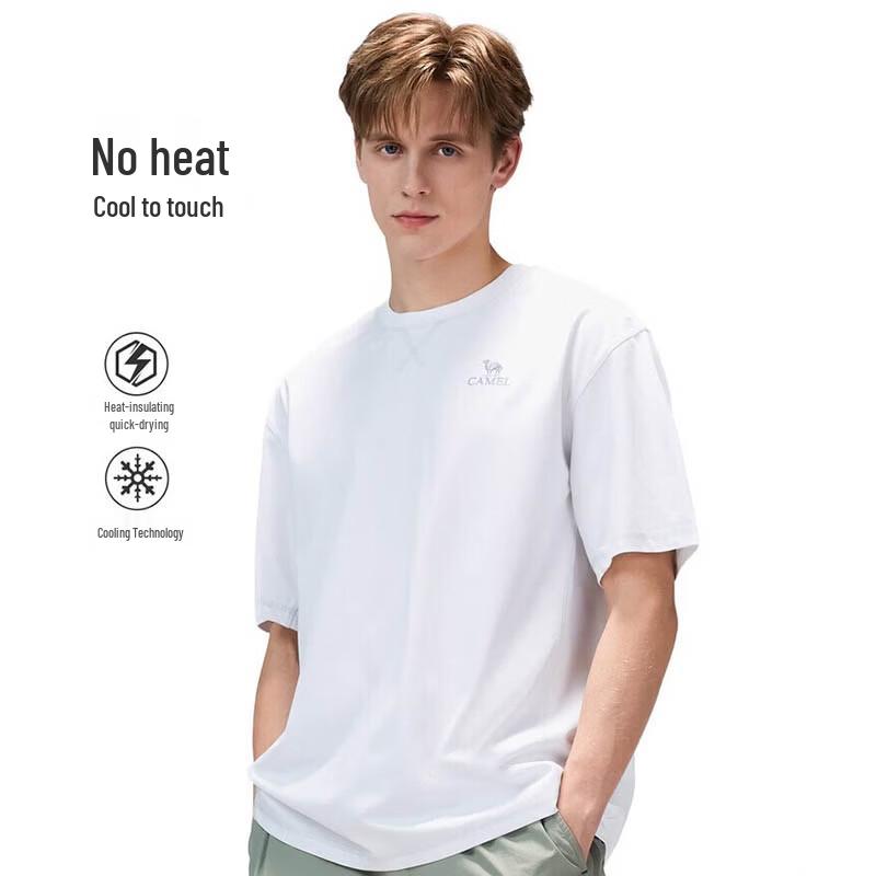 Camel Unisex Quick-Dry Hiking T-Shirt