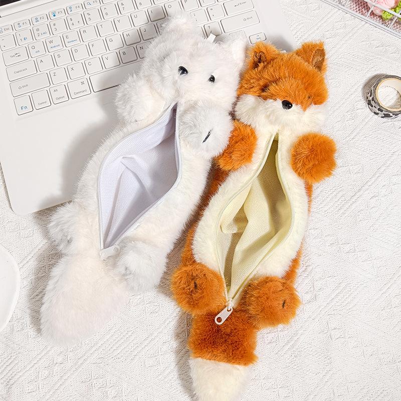 Ultimo Astuccio Portapenne Peluche Cartone Animato Divertente Carino Studente Animali Astucci Personalizzati Borsa Porta Cancelleria Regali Migliore Amico