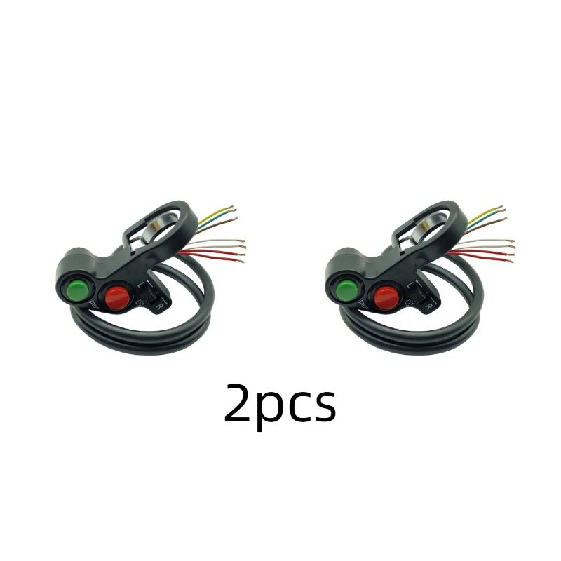 1/2pcs Motorcycle Scooter Electric Bike 7/8" Handlebar Horn Turn Signals Light Controller Switch Modified Parts Handlebar Switch
