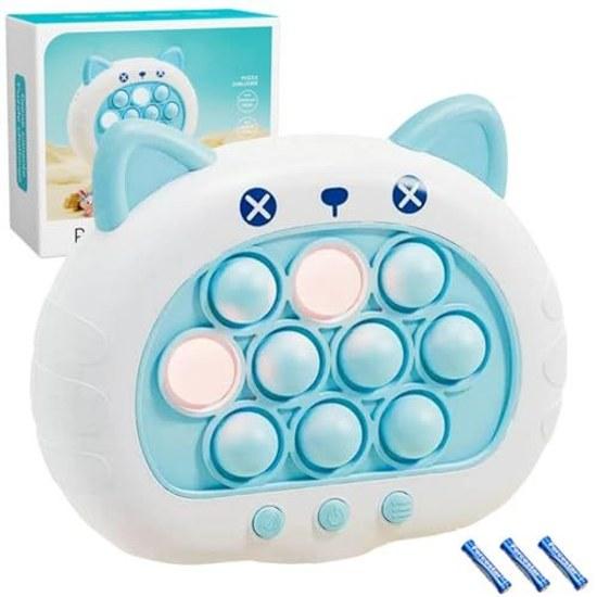 Improved Push Pop Game Electric Light-Up Recommended Education Professionals Educational Toy Elementary School Students Concentration Stress Relief It