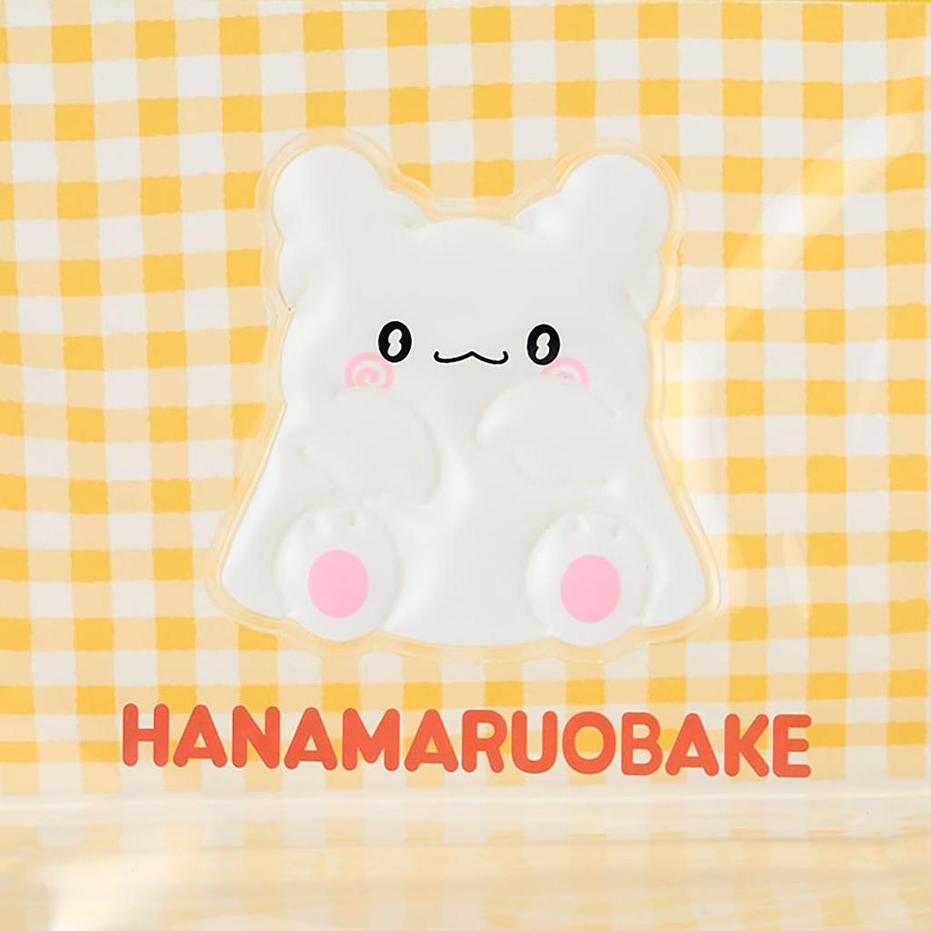 Sanrio Hanamaru Clear Pouch Transparent PVC Steel Zipper Closure 22x10x15cm Age 3+ 732826