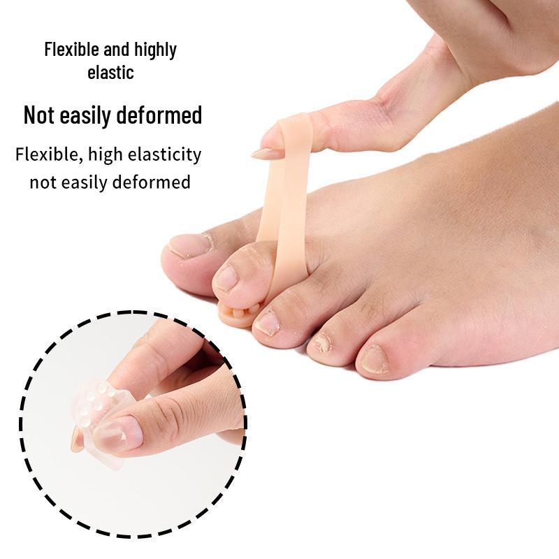Single Hole Toe Separator & Corrector with Soft Particle Massage