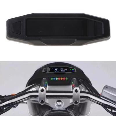Mini Compteur Numérique LCD Universel pour Moto Tachymètre Compteur Kilométrage Numérique Compte-tours pour Vélo à Moteur Électrique Installation Facile