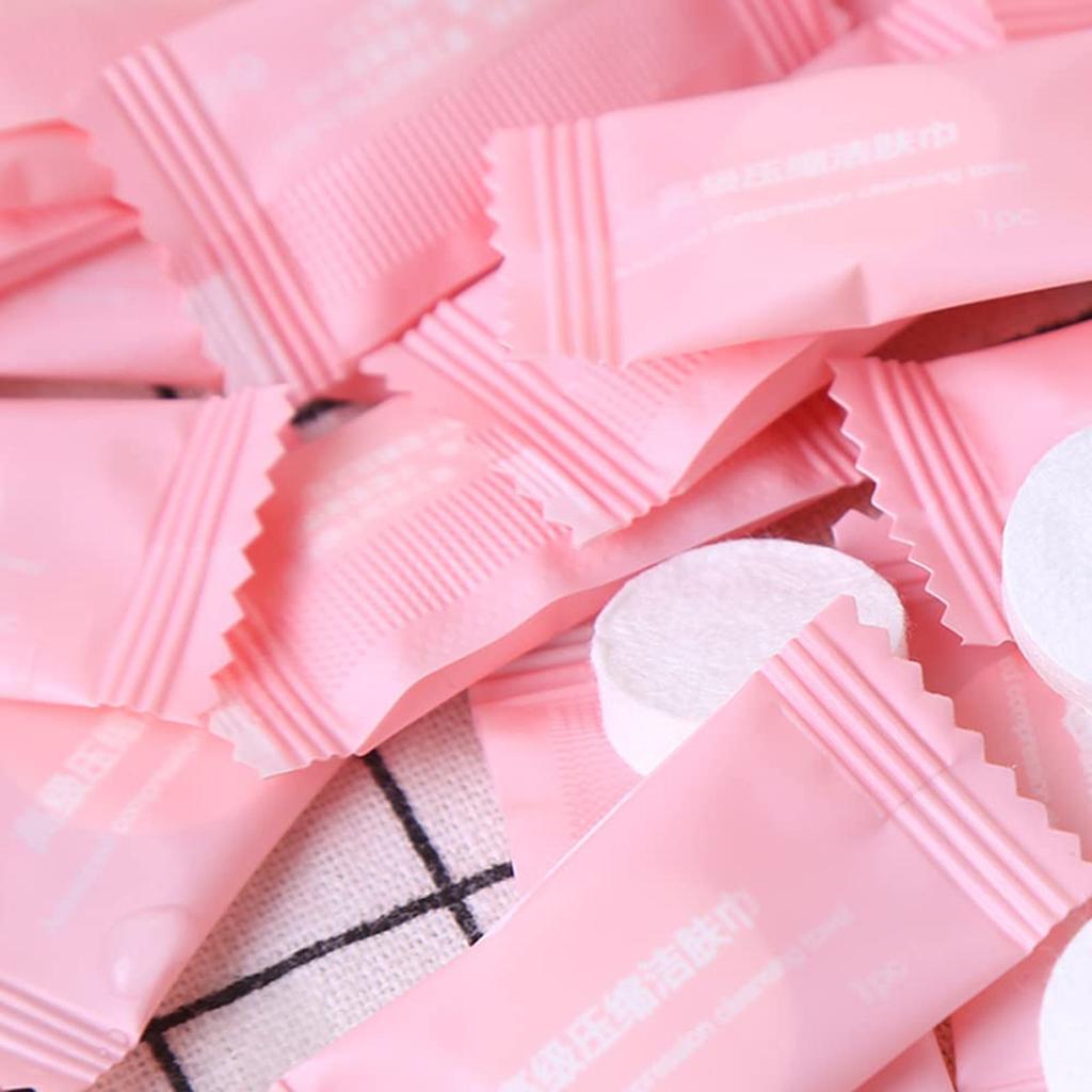 10/50/100 Disposable Compressed Towel Compact Travel Coin Tissue Soft Compressed Tissue Pill Suitable For Outdoor Travel Camping