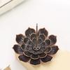 Alloy Incense Burner Stick Holder Line Incense Plate Sandalwood Coil Base Home Decor