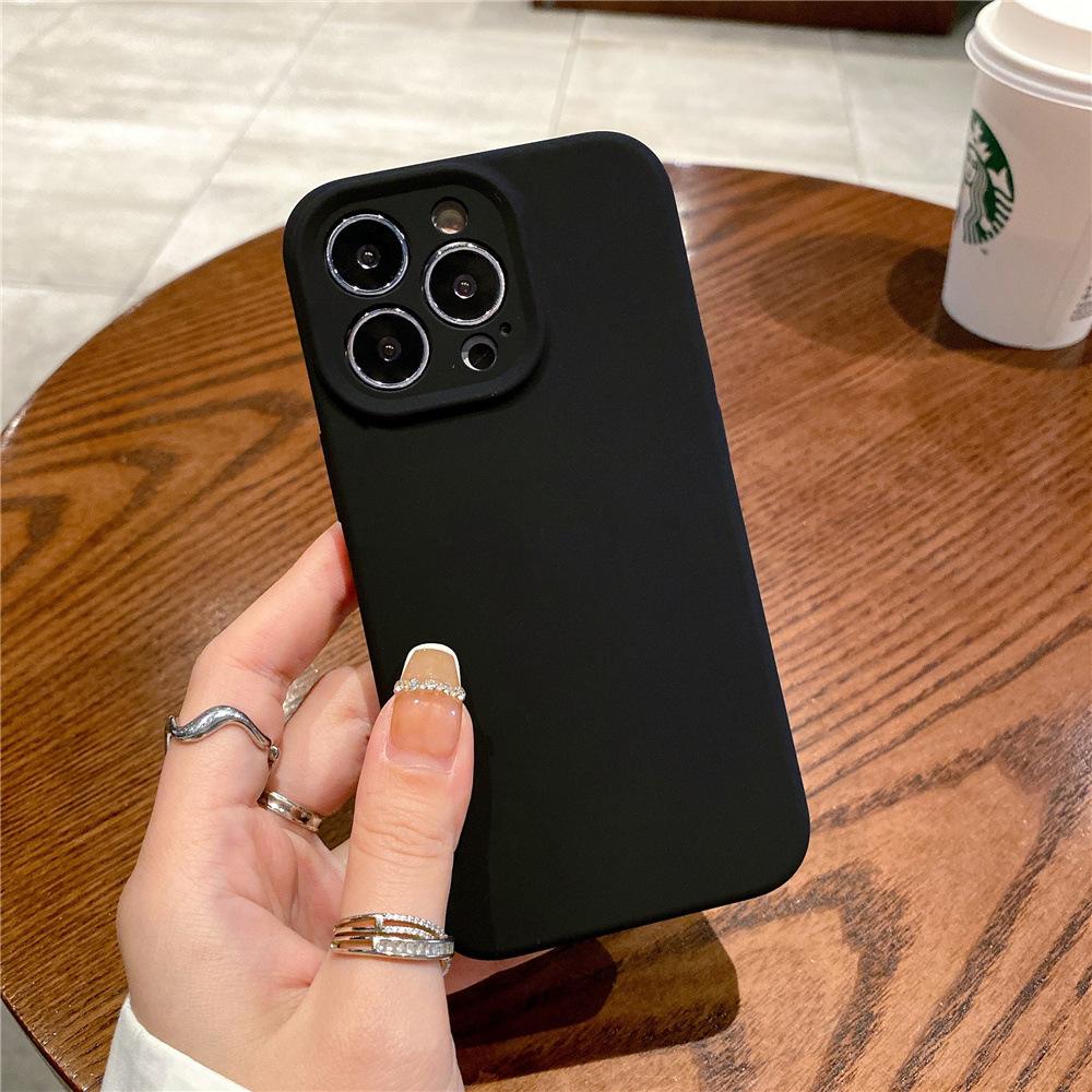 

Жидкий силиконовый гель подходит для чехлов для телефонов Apple 14ProMax, противоударных чехлов для iPhone13 12 Simple Pm iPhone 12 6.1 inch