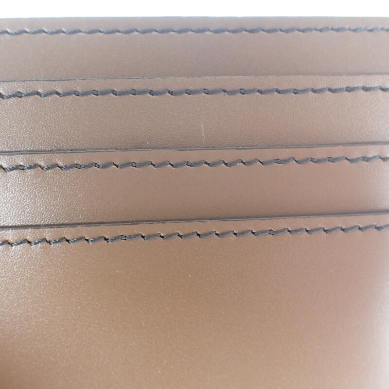 FENDI  7M0164 Card Case Brown leather Women