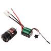 RC Car Brushed Motor ESC 550 Brushed Motor Waterproof 65A Brushed ESC for RC Car Boat 35T