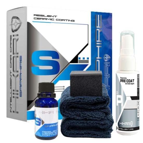 HIKARI SAPPHIRE Ceramic Coating Car Cleaner Set (30ml)