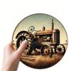 Metal Poster Tractor Rustic Decor Wall Art Vintage Home