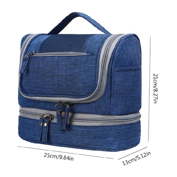 Travel Toiletry Bag Wet Dry Separation Waterproof Material Cosmetic Container