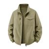 Men's Fleece Jacket, Thickened Warm Casual Top, Men's Reversible Jacket, Cotton Coat