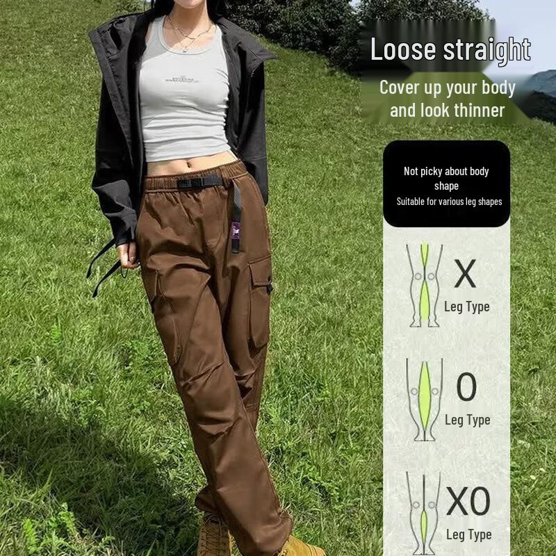 Camel Women s Fleece-Lined Workwear Pants