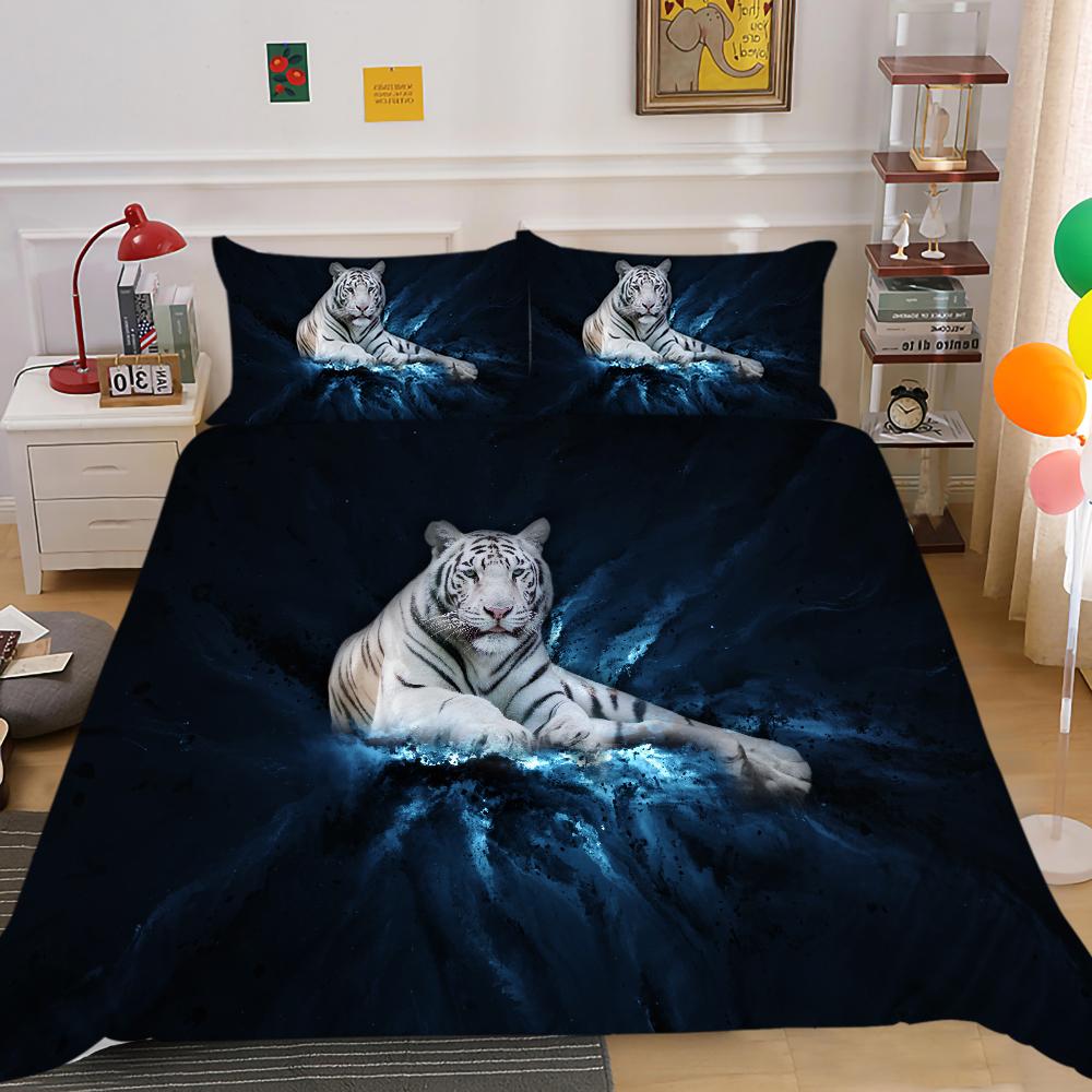 Starry Animals Duvet Cover Quilt Cover 3D Printing Children Boy Girl Luxury Home Bedspreads Romatic King Bedding Size