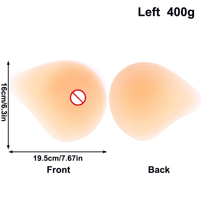 1 Stück Spiralförmige Postoperative Silikon-Prothese Künstliche Konkave Brustvergrößerungspads Prothese für Mastektomie