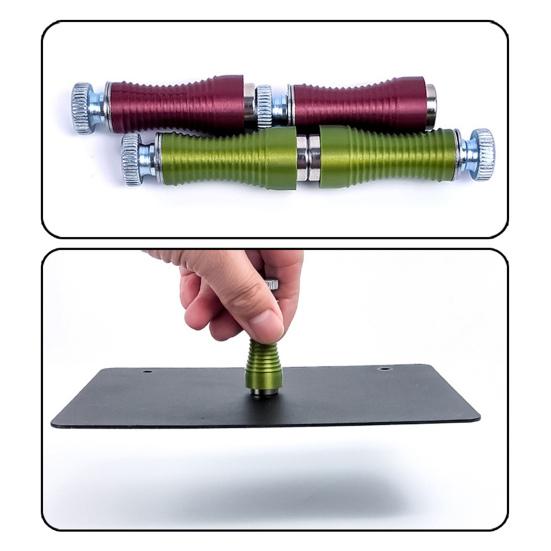 Spring Loaded Magnetic PCB Holder Adjustable Angle Damage-Preventing Spring Cushion Angle Soldering Aid Electronic Repair Clamp