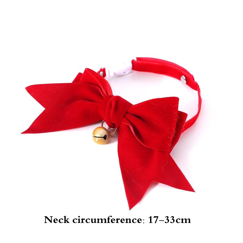 Pet Cat Hat Headgear Fine Workmanship Cashmere Elegant Soft Beret Bow Tie Collar Decoration Dogs Cap Beret For Decor New Year