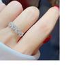 Love Row Diamond Ring Girl High Carbon Diamond Ring Ring Full Circle To Give Your Girlfriend A Gift