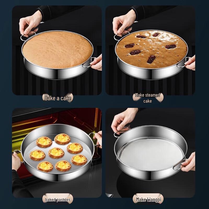 Stainless Steel Multi-Purpose Steaming & Baking Pan