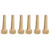 6Pcs Bridge Pins Copper Folk Acoustic Guitar Strings Pegs Nails Practice Performance Parts