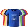 15-Color 200g Pure Cotton Short Sleeve T-Shirt for Boys and Girls, Toddler Baby Loose Fit Base Layer Design.