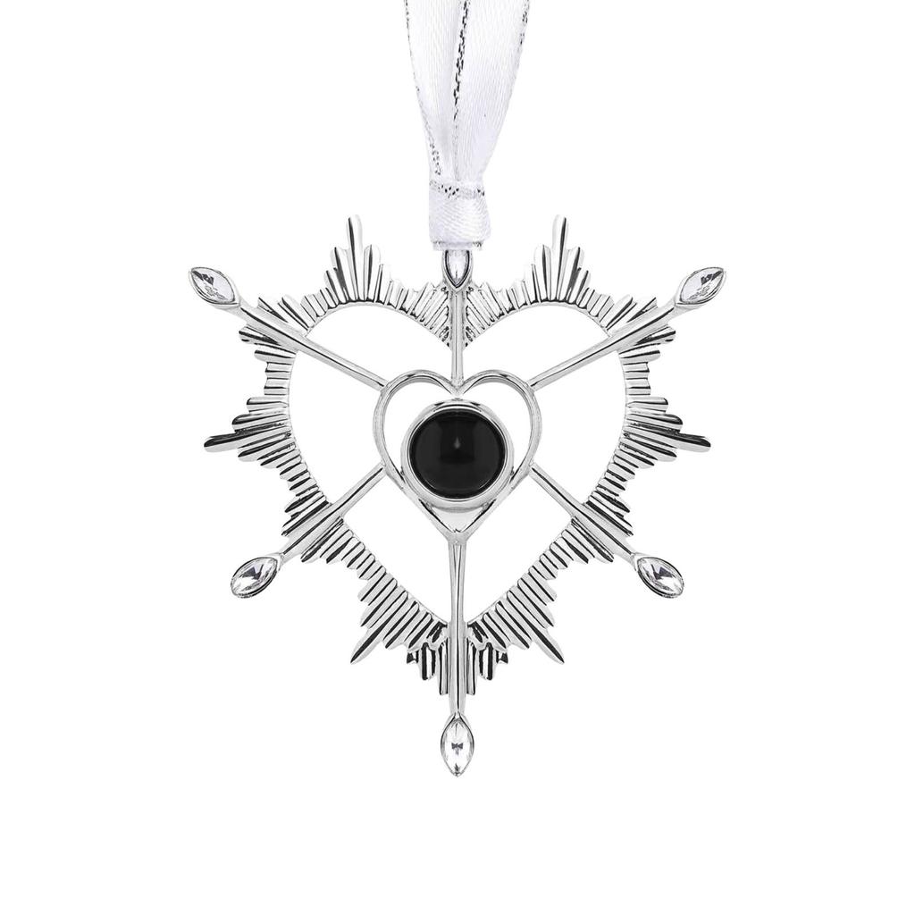 Thanksgiving Gift Snowflake Projection Necklace Custom Female Made To Order Dusts Scratch Color Chart Photo Love