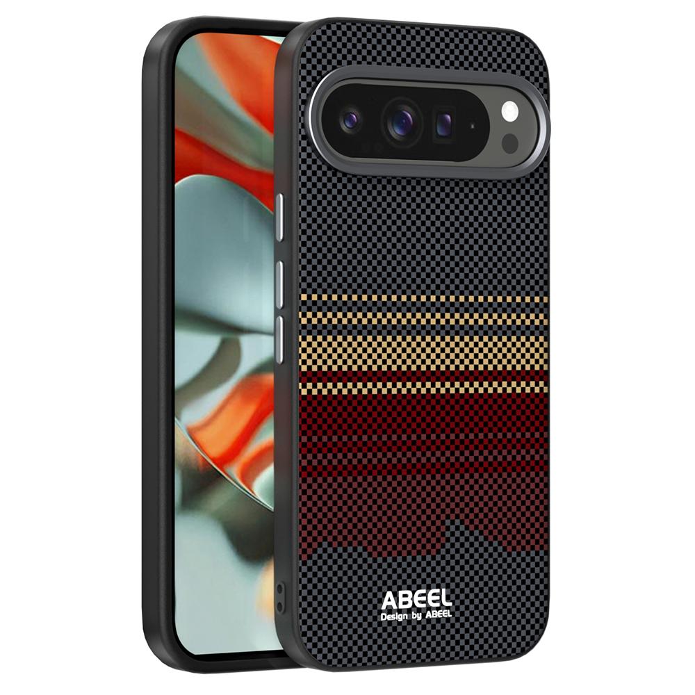 

ABEEL For Google Pixel 10 Pro XL/9 Pro XL Case Compatible with MagSafe Ultra Slim PC TPU Phone Back Cover Sunrise
