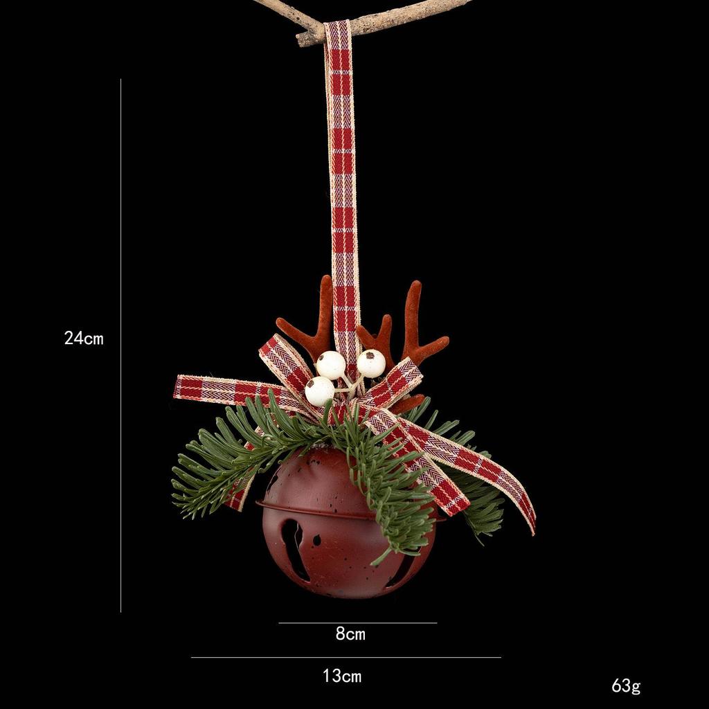 Nordic Christmas Bell Pendant for Door or Car Hanging - Christmas Eve Gift