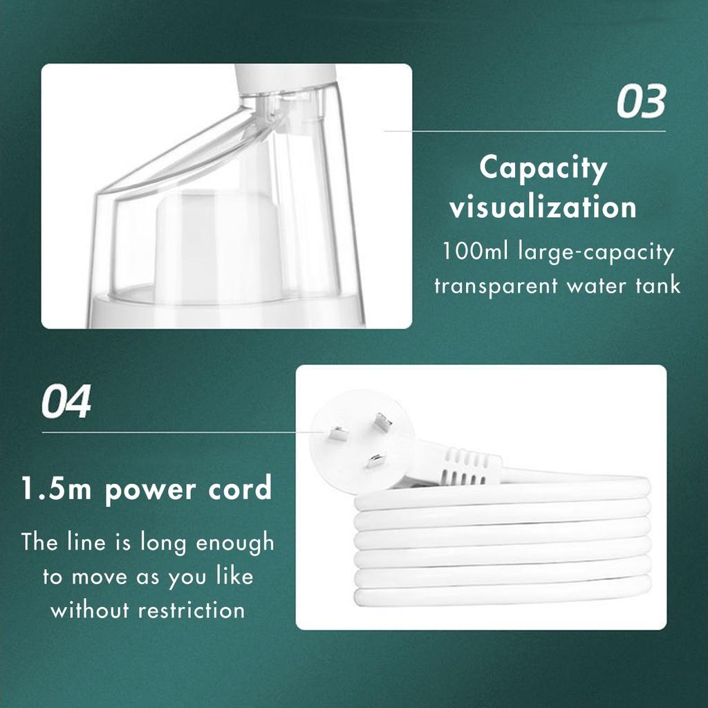 100ML 800W Portable Handheld Steamer Powerful Electric Garment Steamer Clothes Fast-Heat Steam Iron