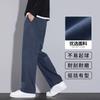 Autumn Straight Loose Casual Pants Men's Trend Comfortable Anti-wrinkle Drape Wide-leg Pants Versatile High-end Business Men's Pants