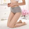 Plus Size Female Spring and Autumn Pure Cotton Belly Lifting Hip Shaping Breathable Waist Triangle Briefs