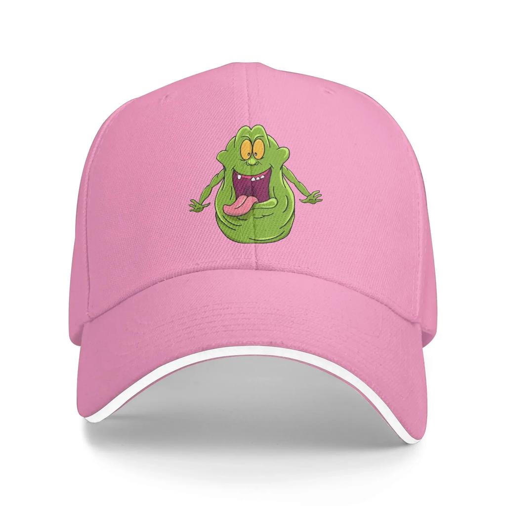 Ghostbuster Baseball Cap Slimer Unisex-Teens Design Trucker Hat Summer Y2k Funny Outdoor Gym Sun Baseball Caps
