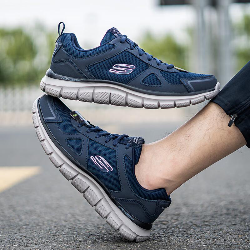 Skechers Men s 52631-NVY Road Running Shoes 10 темно-синий